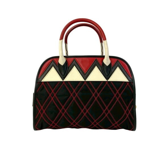 PRADA Black Leather Shoulder Bag - Picture 3 of 10